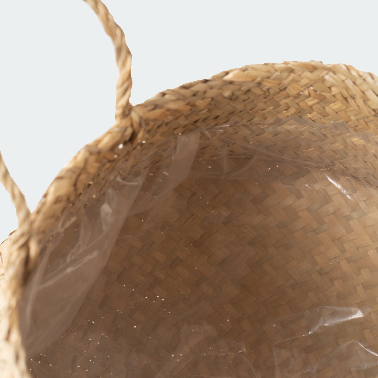 Zigzag Seagrass Wicker Planter Vase Set Of 3